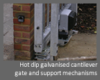 Automatic, Electric Sliding Cantilever Gate